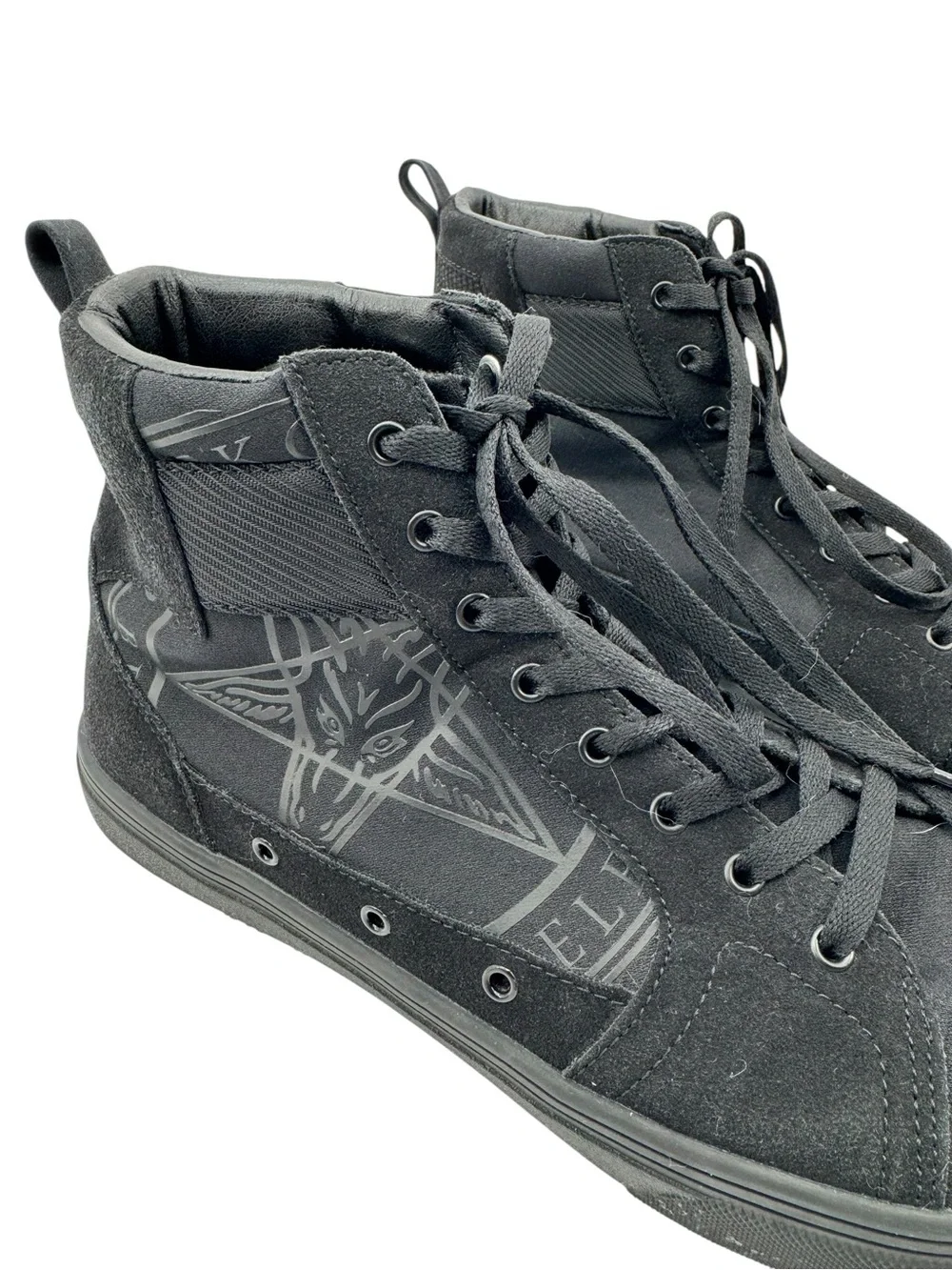 Blackcraft Cult Normandy Black High Top Sneakers Mens 12